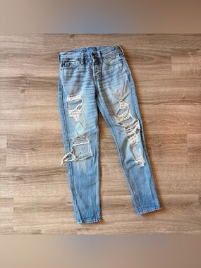 Hollister distressed denim jeans